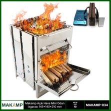 Colezium Makamp Ha Mini Odun Izgarası 034