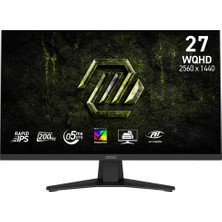 MSI Msı 27" Rapıd IPS Mag 274QF E20 0.5ms 200HZ Hdmı-Dp Gaming Monitör 2560X1440