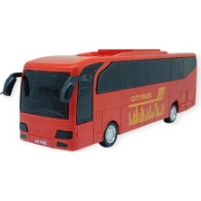 Colezium Sürtmeli Tur Otobüsü - 23 cm - Kırmızı - 1 Adet