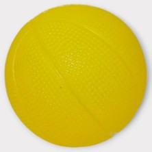 Colezium Oyuncağı - Plastik Düdüklü Top - Sarı - 1 Adet