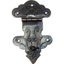 Colezium Kuyruklu Kilit, Sandık, Kutu Askısı - 36X60MM, Oksit, 1 Adet