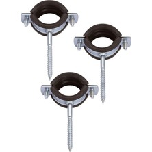 Colezium 4 Inch Trifonlu Boru Kelepçesi ( 3 Adet )