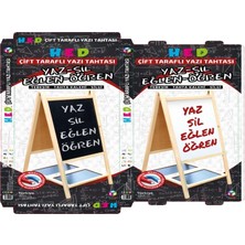 Colezium Yazı Tahtası Çift Taraflı Ayaklı Mıknatıslı Yazı Tahtası Seti 110 x 60