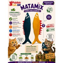 Matatabi Cats Spino Matamix | Matatabi, Catnip ve Matatabi Yapraklı El Yapımı Kedi Oyuncağı | 29 cm