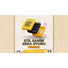Arylamp Designs Zeka Oyunu Pocket Tic Tac Toe X-O