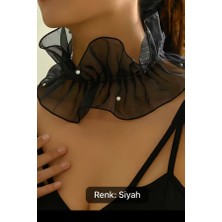 Zurafa Shop Gotik Boyun Sark Model Tasarım Kolye -Kostüm Tamamlayıcı
