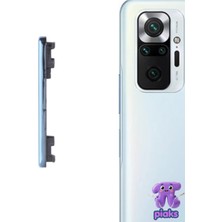 Fodos Redmi Note 10 Pro Yan Ses Tuşu Plastik Düğme M2101K6G M2101K6R Uyumlu