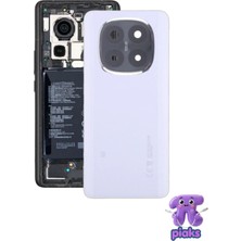 Fodos Redmi Note 14 Pro+ Plus Arka Kapak Pil Batarya Kapağı Kamera Lensli 24115RA8EG Uyumlu