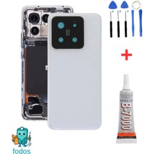 Fodos Xiaomi Mi 13 Arka Kapak - Arka Pil Batarya Kapağı Kamera Lensli - 2211133G Uyumlu + Tamir Kiti