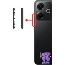Fodos Xiaomi Redmi 13X Yan Ses Tuşu Plastik Düğme 24049RN28L Uyumlu