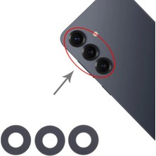 Fodos Samsung S25 Kamera Lensi Cam - Kamera Camı - Yapışkanlı - SM-S931 Uyumlu