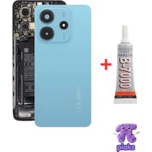 Fodos Redmi Note 14 4g Arka Kapak Pil Batarya Kapağı Kamera Lensli 24117RN76G Uyumlu + B700