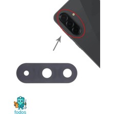 Fodos Samsung Galaxy A36 Arka Kamera Camı Lensi Yapışkanlı Dış Cam SM-A366B Uyumlu