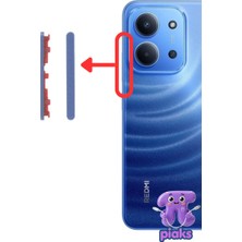 Fodos Xiaomi Redmi 15C 4g Yan Ses Tuşu Plastik Düğme 25078RA3EA Uyumlu