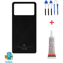 Fodos Poco X4 Pro 5g Arka Kapak - Arka Pil Batarya Kapağı - 2201116PG Uyumlu + Tamir Kiti