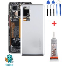 Fodos Xiaomi Mi 12T Pro Arka Kapak - Arka Pil Batarya Kapağı - 22081212UG Uyumlu + Tamir Kiti