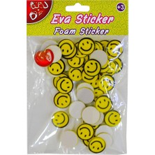 Eva Sticker Gülen Yüz Küçük