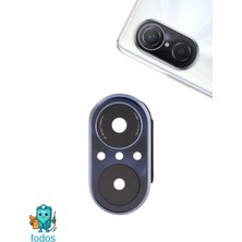 Fodos Huawei Nova 9 Se Arka Kamera Camı Lensi Çerçeveli Komple Jln-Lx1 Jln-Lx3 Uyumlu