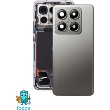 Fodos Xiaomi Mi 14T Pro Arka Kapak - Arka Pil Batarya Kapağı Kamera Lensli - 2407FPN8EG Uyumlu