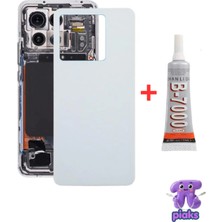 Fodos Redmi Note 13 Pro 5g Arka Kapak Pil Batarya Kapağı 2312DRA50G 2312DRA50C Uyumlu + B700