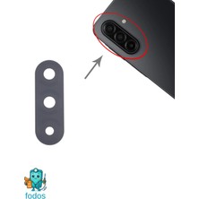 Fodos Samsung Galaxy A17 4g Arka Kamera Camı Lensi Yapışkanlı Dış Cam SM-A175F Uyumlu