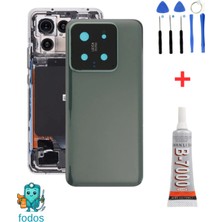 Fodos Xiaomi Mi 13 Pro Arka Kapak - Arka Pil Batarya Kapağı Kamera Lensli - 2210132G Uyumlu + Tamir Kiti