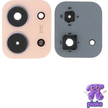 Fodos Xiaomi Redmi 15C 4g Arka Kamera Camı Lensi Çerçeveli Komple 25078RA3EA Uyumlu