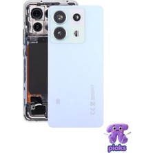 Fodos Redmi Note 13 Pro 5g Arka Kapak Pil Batarya Kapağı Kamera Lensli 2312DRA50G 2312DRA50C Uyumlu