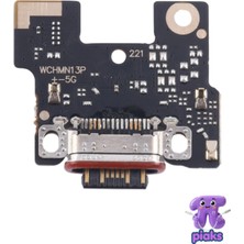 Fodos Redmi Note 13 Pro+ Plus Şarj Bordu Soketi Alt Bord 23090RA98C 23090RA98G Uyumlu