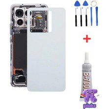 Fodos Redmi Note 13 Pro 5g Arka Kapak Pil Batarya Kapağı 2312DRA50G 2312DRA50C Uyumlu + Tamir Kiti