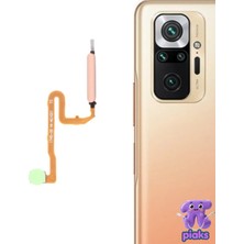 Fodos Redmi Note 10 Pro Parmak Izi Okuyucu Film Flex M2101K6G M2101K6R Uyumlu