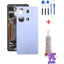 Fodos Redmi Note 13 Pro 4g Arka Kapak Pil Batarya Kapağı 23117RA68G 2312FPCA6G Uyumlu + Tamir Kiti