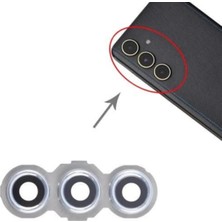 Fodos Samsung M55 Kamera Lensi Cam Full - Çerçeveli - SM-M556 Uyumlu