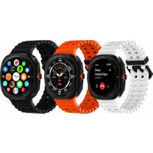 Haino Teko-17 Akıllı Saat Siyah Kasa 1 Kasa 3 Değiştirilebilir Kordon  AMOLED Ekran Bluetooth Arama
