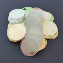 Yumakça Çanta Elbise Pul Payet 20 mm Mat Janjanlı +/- 200 Adet - 23,5 gr