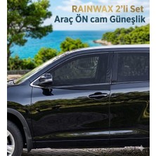 RAINWAX Ön Cam Oto Güneşlik Perde Araç Ön Yan Cam Güneşlik Araba Güneşlik Perdesi Anne Bebek Emzirme Perdesi
