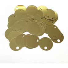 Knitme Pul Payet 20 mm 214 No Altın +/- 300 Adet - 19 gr