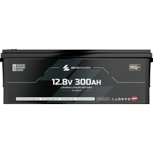 Setapower 12.8V 300AH Lifepo4 Premium Serisi Lityum Akü