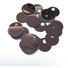 Knitme Pul Payet 15 mm 160 No Koyu Kahve +/- 300 Adet - 10 gr