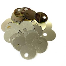 Knitme Pul Payet 15 mm 155 No Açık Altın +/- 300 Adet - 10 gr