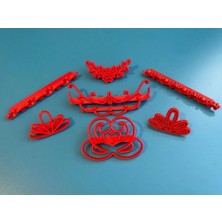 Depposite Resim Işi Klişe Dantel Desen
