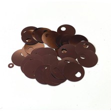 Knitme Pul Payet 15 mm 159 No Kahve +/- 300 Adet - 10 gr