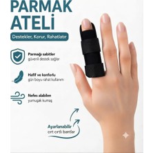 RAINWAX Parmak Ateli Ayarlanabilir Parmak Sabitleme Ateli Finger Splint Unisex Parmak Koruyucu
