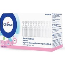 Montreal Otribebe Serum Fizyolojik Monodoz 5 ml x 20 Flakon ( 1 Adet )