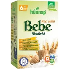 Montreal Hünnap Keçi Sütlü Bebe Bisküvisi 400 G ( 3 Adet )