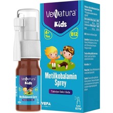 Montreal Venatura Kids Metilkobalamin Sprey 5 ml 60 Puf ( 3 Adet )