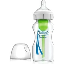 Montreal Dr Brown's Geniş Ağız Anti-Kolik Options+ Cam Biberon 270 ml ( 1 Adet )