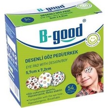 Montreal B-Good Desenli Göz Pedi / Erkek 54'lü ( 1 Adet )