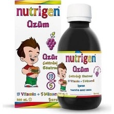 Montreal Nutrigen Üzüm Çekirdeği Ekstreli Vitamin Şurubu 200ML ( 1 Adet )