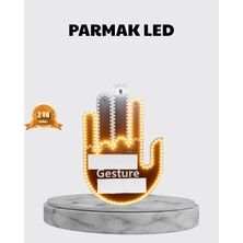 Shopwave 176 Led’li Amber Trafik Uyumlu Sinyal Işığı – El Hareketiyle